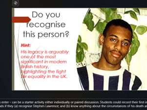 Stephen Lawrence PPT