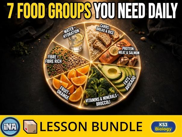 Balanced Diet - Complete KS3 Biology Lesson Pack