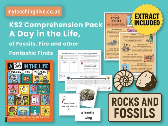 KS2 A Day in the Life Of a Fossil Hunter -  Mary Anning - age 7+