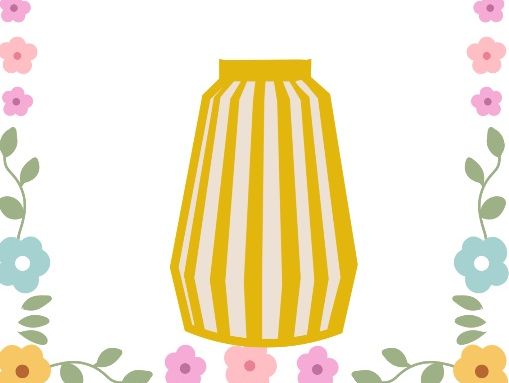 Decorate a vase with Flowers