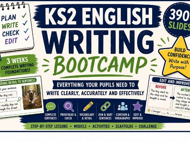 KS2 English Writing Bootcamp