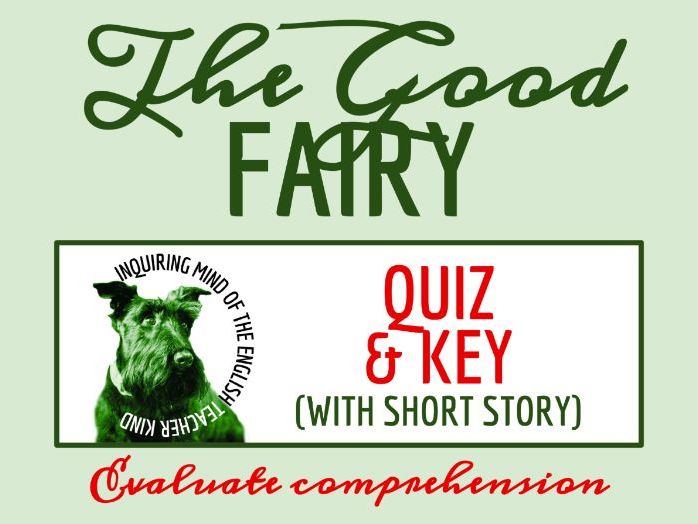 "Christmas; or, The Good Fairy" by Harriet Beecher Stowe Quiz and Answer Key