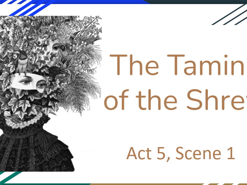 The Taming of the Shrew - Act 5
