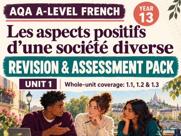 A level French Les aspects positifs d'une société diverse - Assessment