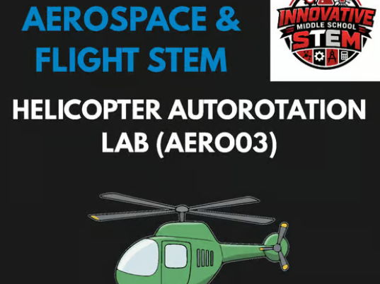 Helicopter Autorotation STEM Lab AERO03