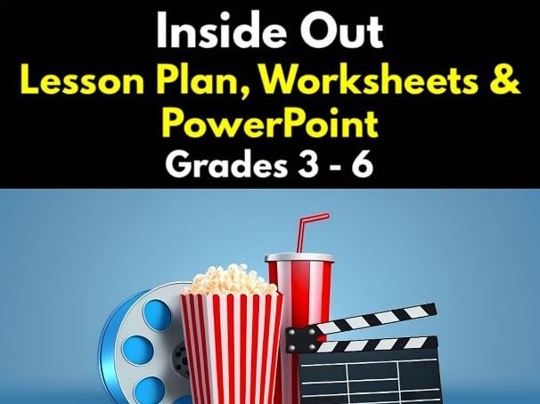 Inside Out Lesson Plan, Worksheets & PowerPoint | Grades 3 - 6