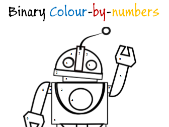 Robot Colour-by-numbers Binary Task - Computer Science