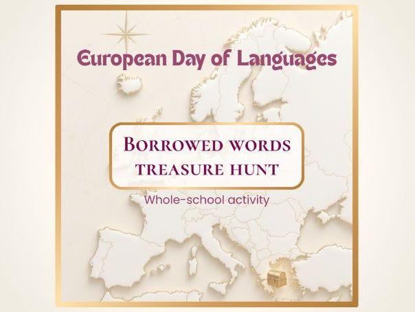 European Day of Languages treasure hunt – Whole-school activity