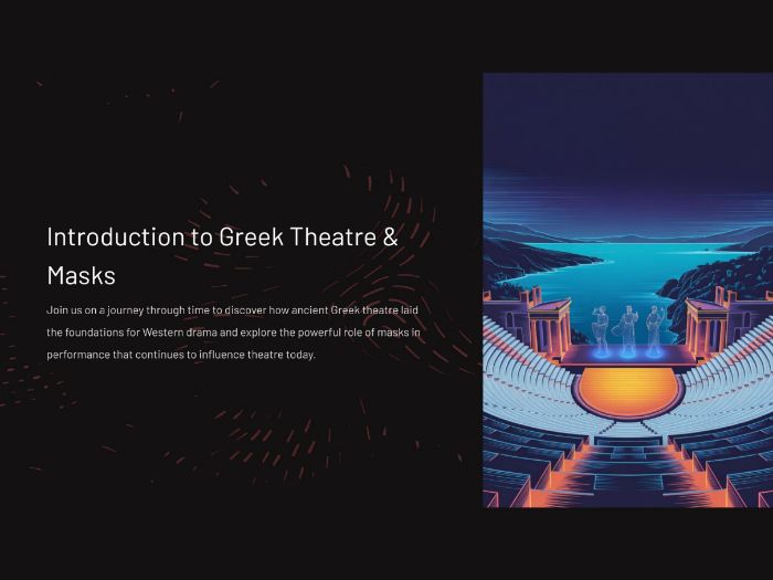 Greek Theatre and Masks: Drama Lesson
