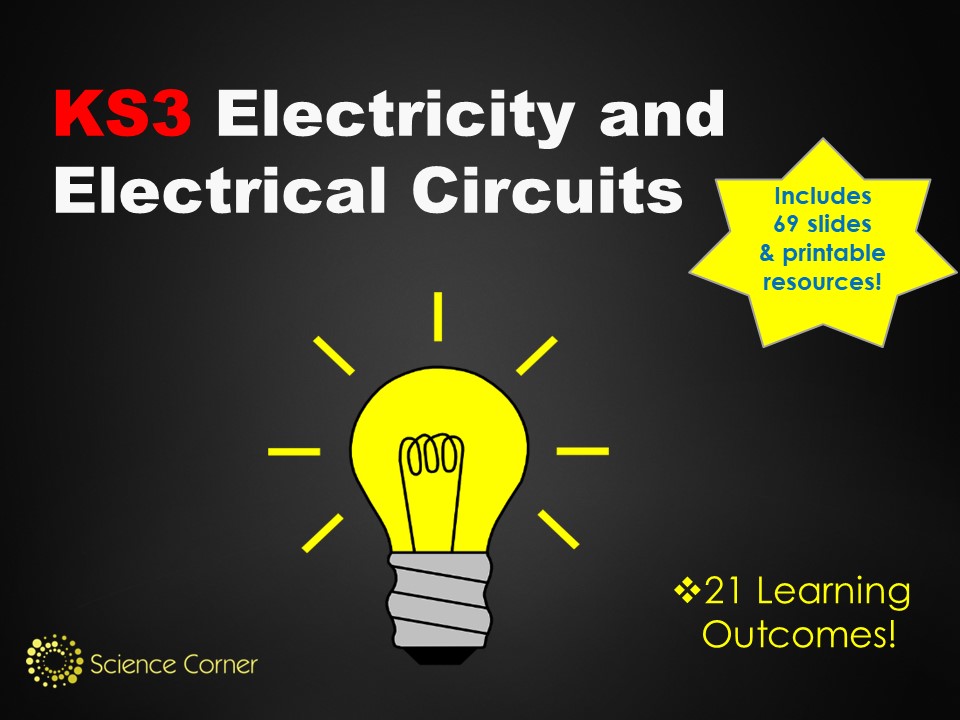 KS3 Physics - Electricity Resource Pack, Ciruits, Current, Voltage, Electric Components