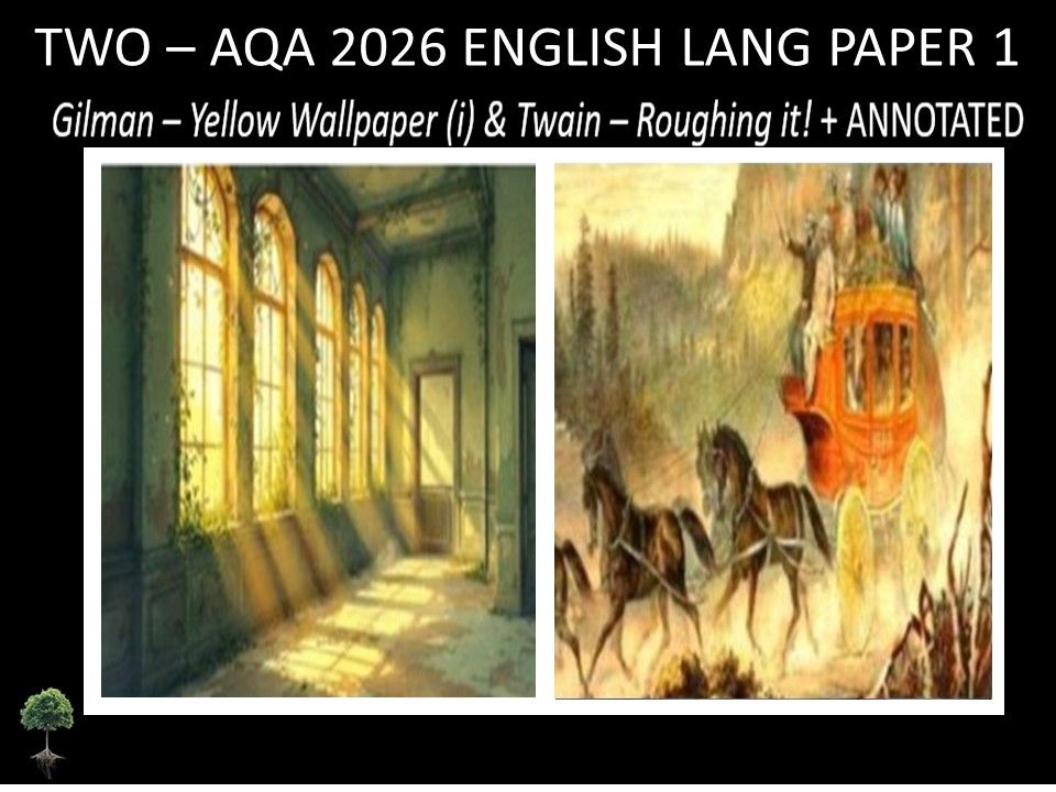 TWO- AQA PAPER 1 | 2026 FULL MOCKS | ANNOTATED