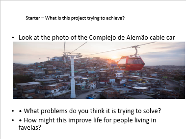 AQA GCSE Geography  The Urban World    Brazil Case study