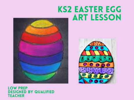 KS2 Easter Egg Art Lesson