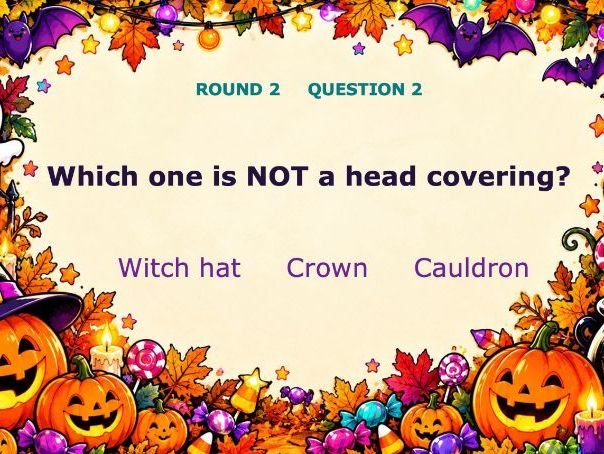 Halloween Quiz PowerPoint | 20 Questions, 4 Fun Rounds & Answers | KS2–KS3