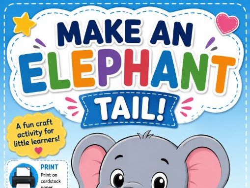 Make an Elephant Tail!