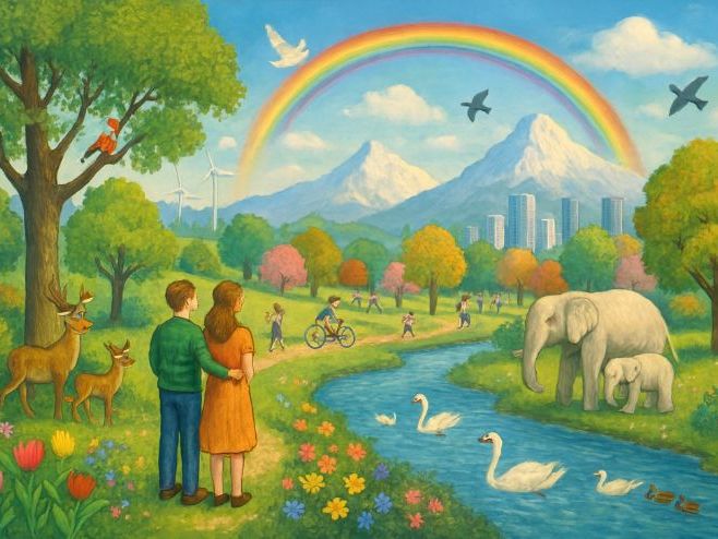 VOCABULARY STORY 706 Is a perfect world possible?