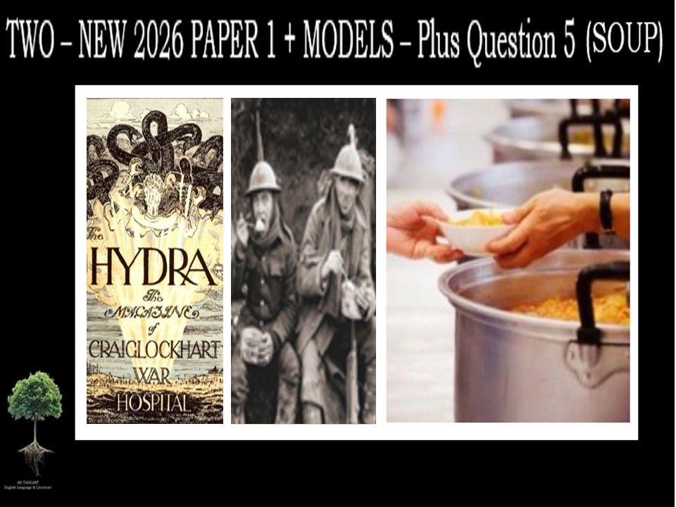 TWO - NEW 2026 PAPER 1 + MODELS |  & Q5 (SOUP)