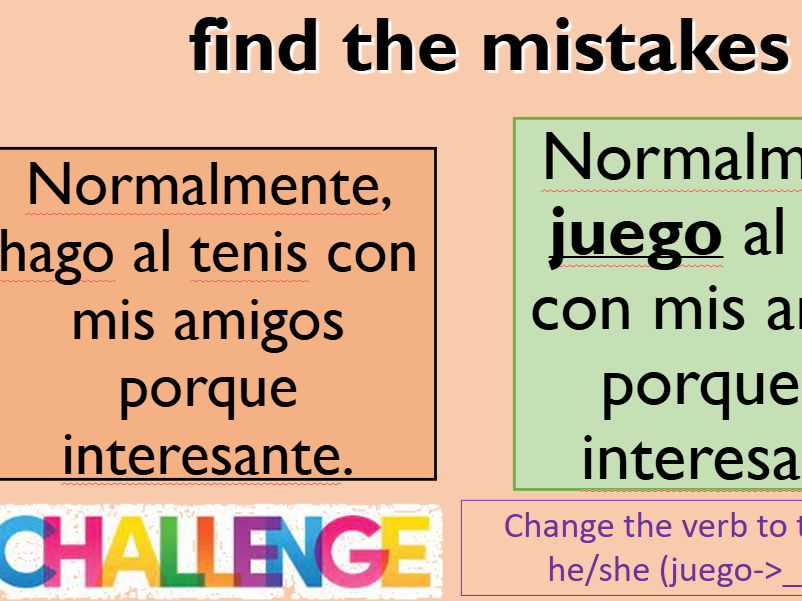 Sports (los deportes) Ks3 spanish