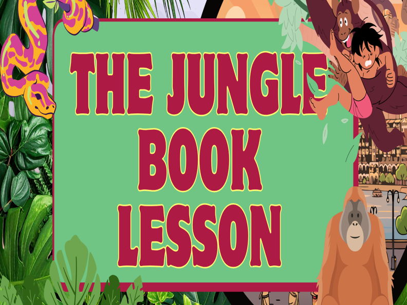 The Jungle Book ESL/ELL PowerPoint Lesson for B2/C1 Level Students