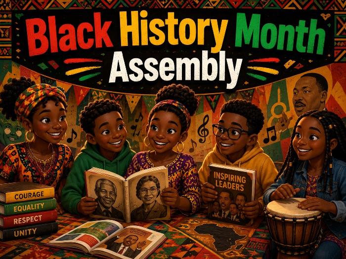 Black History Month Assembly — KS2 | Script + PowerPoint