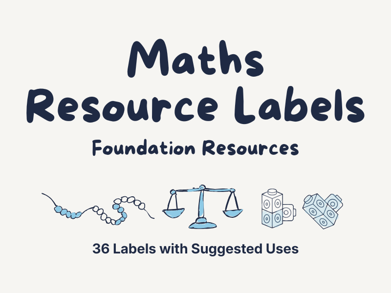 Maths Resource Labels | 36 Labels