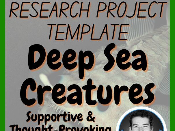 Deep Sea Creatures | Biology / Life Science Research Project Template