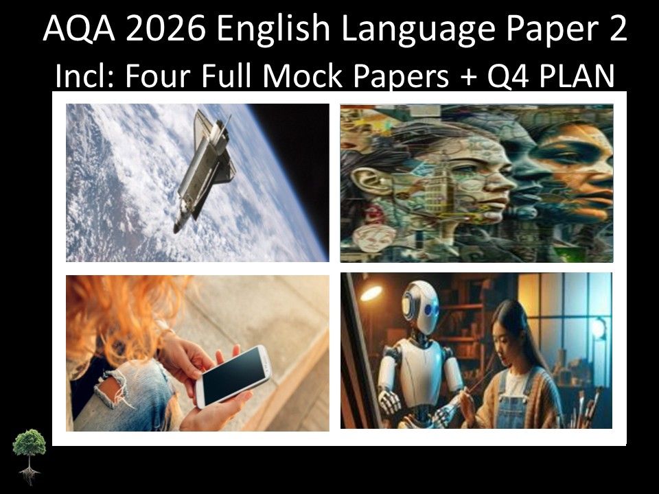Four AQA 2026 GCSE English Language Paper 2 Mocks | Q4 Plan