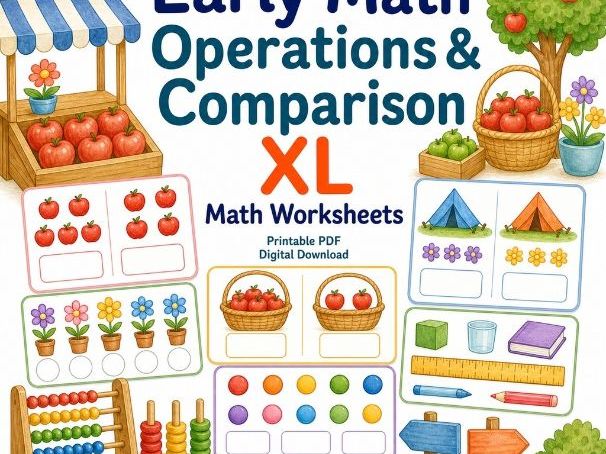 Early Math Operations & Comparison XL