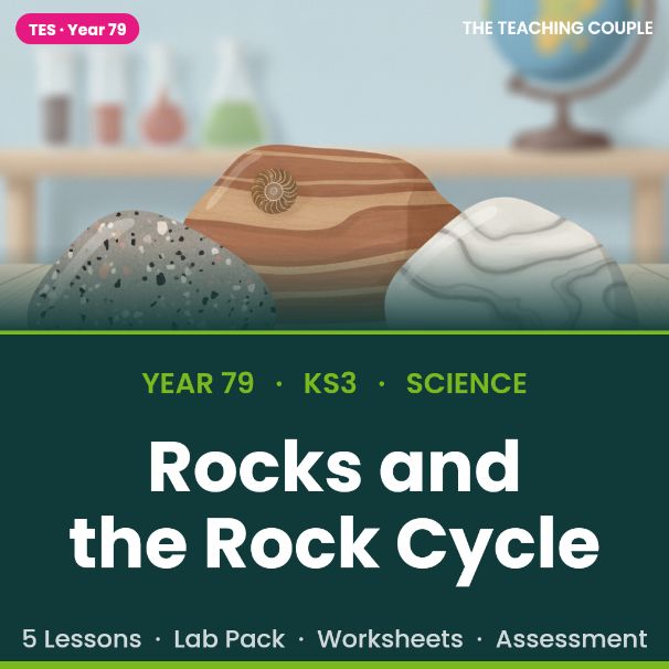 KS3 Science: Rocks & the Rock Cycle | Igneous, Sedimentary, Metamorphic