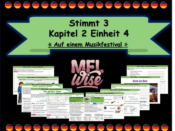 Stimmt 3 Module 2 Unit 4 Auf einem Musikfestival