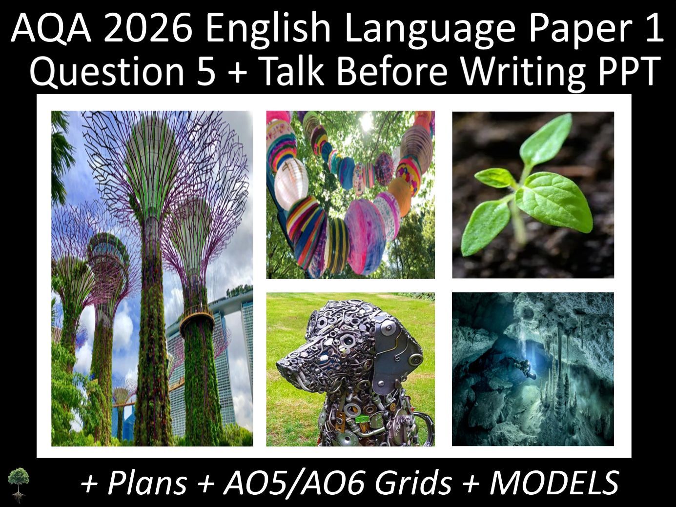 Five Question 5 - AQA 2026 English Language Paper 1| Oracy, Plans, AO Grids, Models + PPT