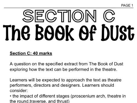 The Book of Dust Workbook