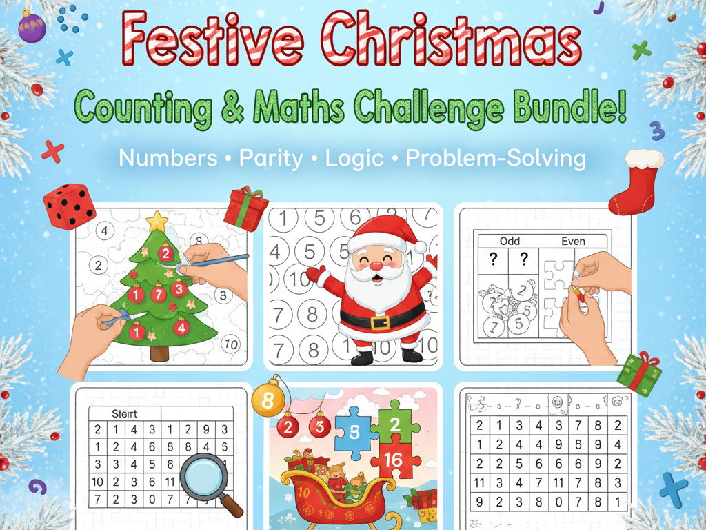 The Festive Christmas Counting & Maths