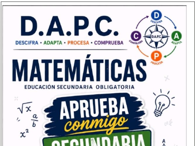Matemáticas secundaria Método D.A.P.C
