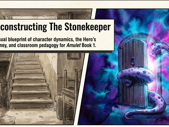 Amulet Graphic Novel Analysis Mini: Theme Character Language Year 7 8