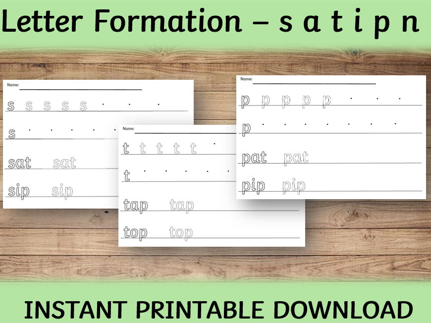 Group 1 Phonics Sounds Letter Formation