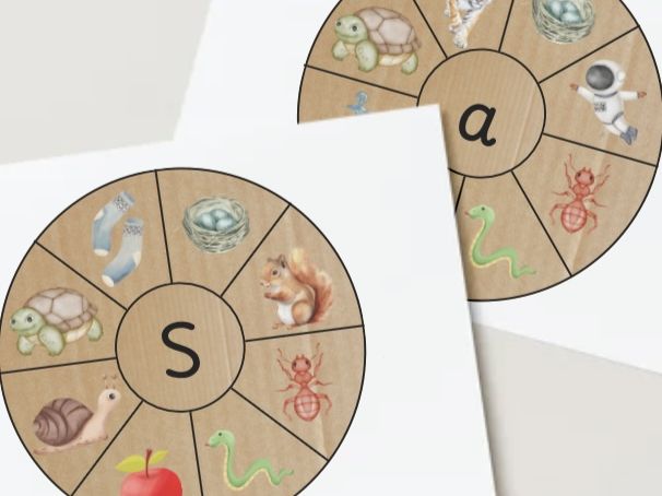 Initial sounds peg discs