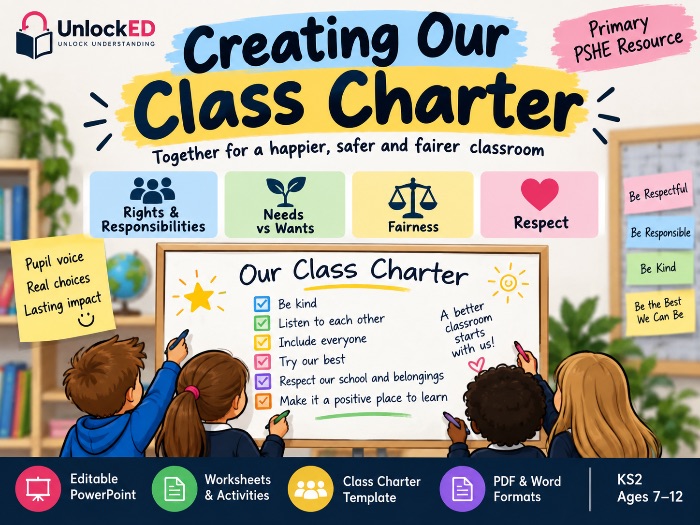Creating Our Class Charter - Complete Primary Lesson | Rights & Respect