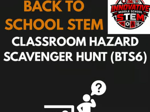 Lab Safety Hazard Hunt STEM Activity BTS6