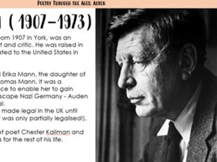 Poetry Structure - Auden's Night Mail