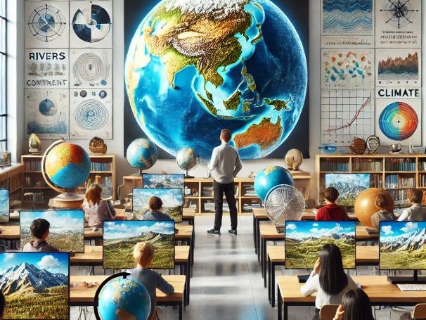 KS3 Geography Independent Study & Cover work Booklets (Complete KS3 Curriculum) with answers