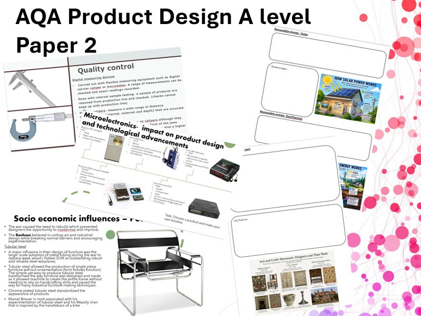 AQA Product Design A level Paper 2