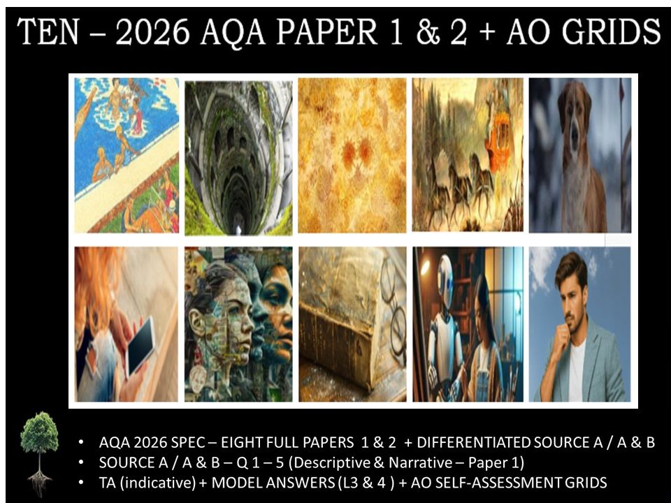 TEN - NEW PAPER 1 & 2 | 2026 FULL MOCK | + AO GRIDS