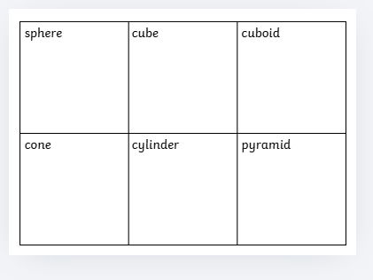 3D Shape Sorting