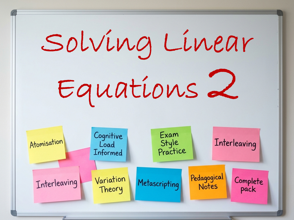 Linear Equations 2-3 - Solving Linear Brackets