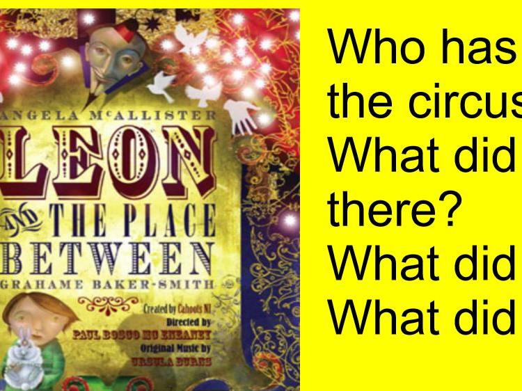 Leon And The Place Between Lesson Plan Teaching Resources