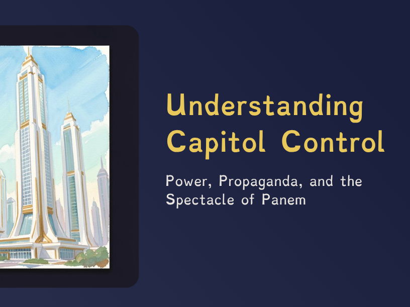 The Hunger Games - Understanding Capitol Control