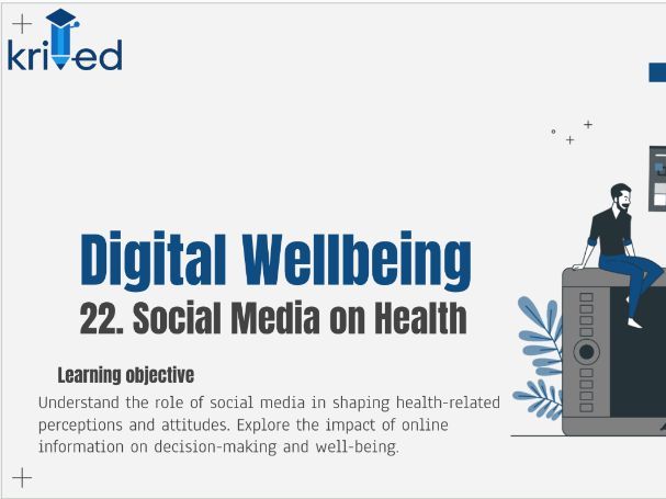 Social Media & Health – KS4 Year 10 PSHE Lesson on Influence, Perception & Wellbeing