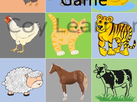 Farm Animal Matching Game