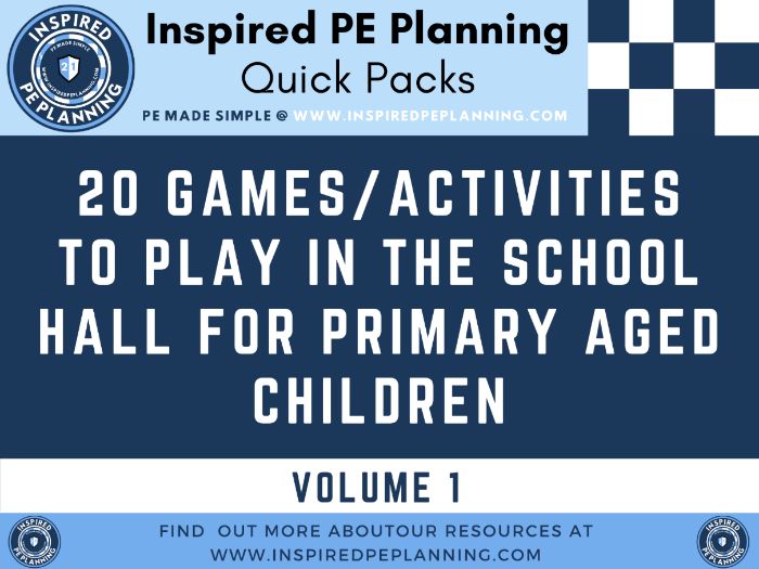 Quick Packs | 20 PE & School Sports Games to play in the School Hall